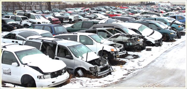 Salvage Yard - Junk Yard Toledo OH | A&D Auto Parts and Repairs | 800-949-7726 - ad_yarddisp